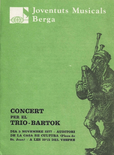 Trio Bartok, Berga, 5-11-1977