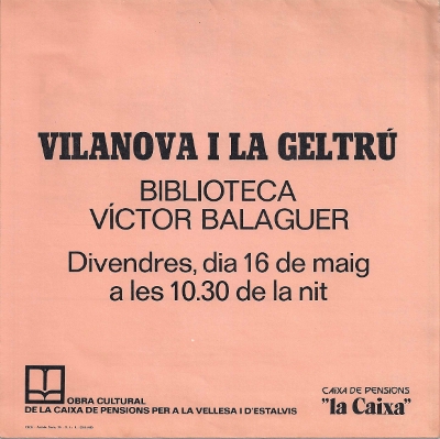 Quartet Sonor i Miquel Gaspà, Vilanova i la Geltrú, 26-5-1980