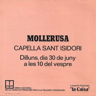 Quartet Sonor i Miquel Gaspà, Mollerussa, 30-6-1980