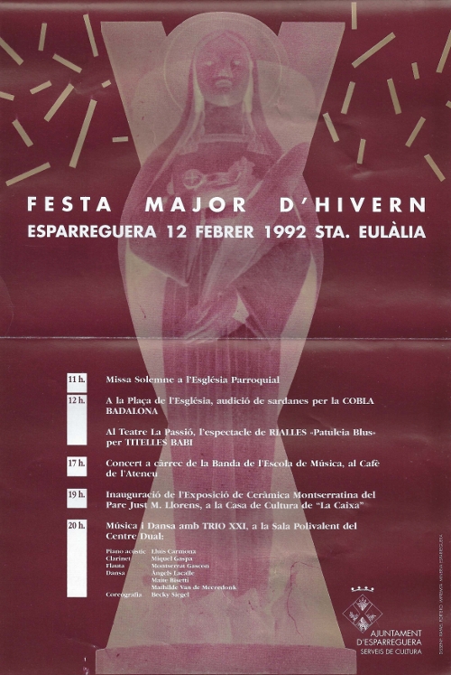 Trio XXI, Esparreguera, 12-2-1992